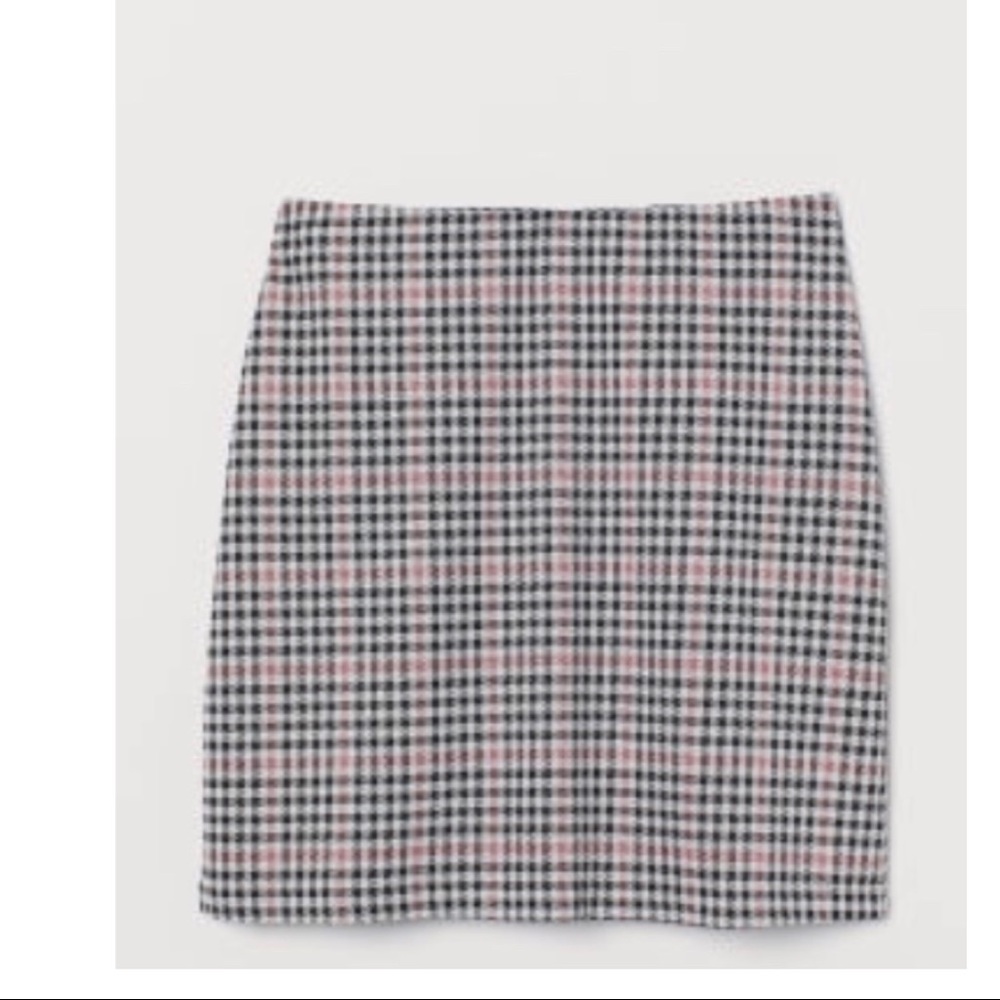 H&M Divided “Clueless” style plaid mini skirt NWT